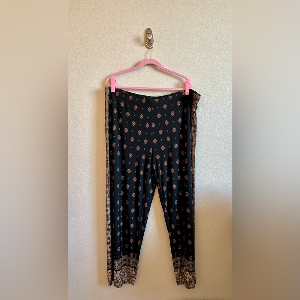 Susan Graver Patterned Pants